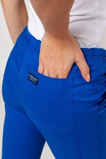 Komplet medyczny damski Cherokee Core Stretch (bluza Core, spodnie Mid Rise) królewski granat-13