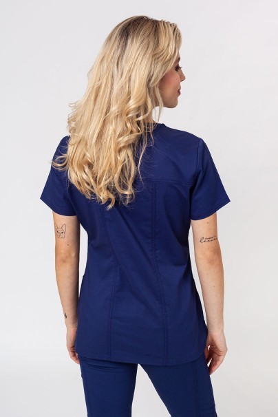 Komplet medyczny damski Cherokee Core Stretch (bluza Core, spodnie Mid Rise) ciemny granat-3