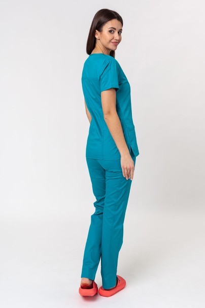 Komplet medyczny damski Cherokee Core Stretch (bluza Core, spodnie Mid Rise) morski błękit-2