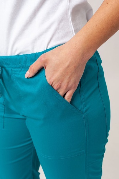 Komplet medyczny damski Cherokee Core Stretch (bluza Core, spodnie Mid Rise) morski błękit-10