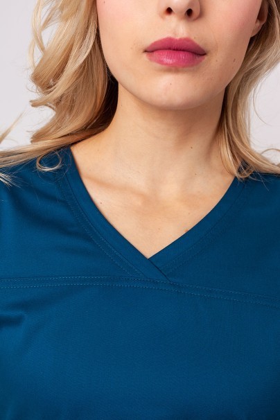 Komplet medyczny damski Cherokee Core Stretch (bluza Core, spodnie Mid Rise) karaibski błękit-4