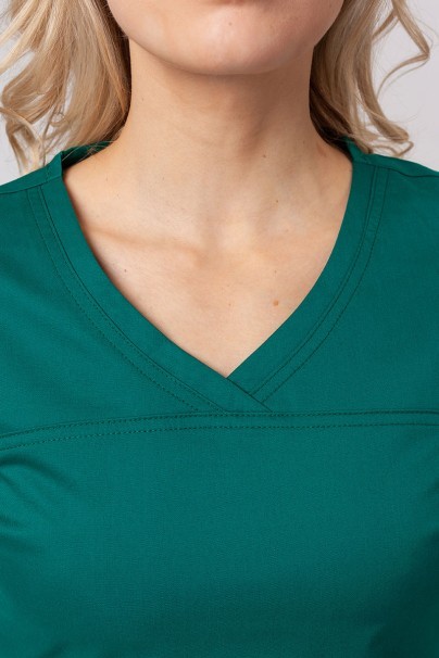 Komplet medyczny damski Cherokee Core Stretch (bluza Core, spodnie Mid Rise) zielony-4