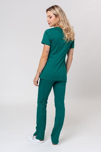 Komplet medyczny damski Cherokee Core Stretch (bluza Core, spodnie Mid Rise) zielony-2