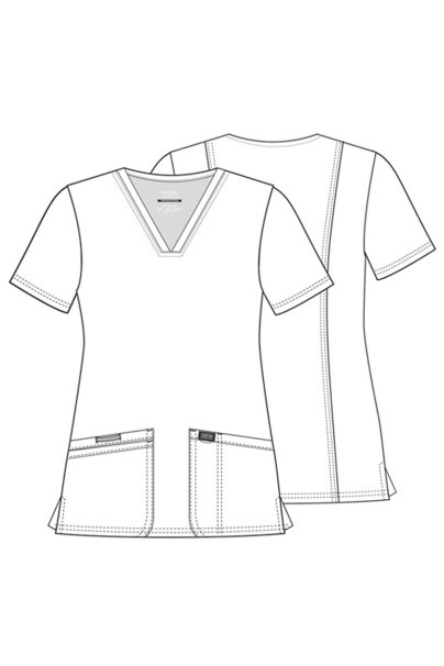 Komplet medyczny damski Cherokee Revolution (bluza Soft, spodnie Cargo) biały-15