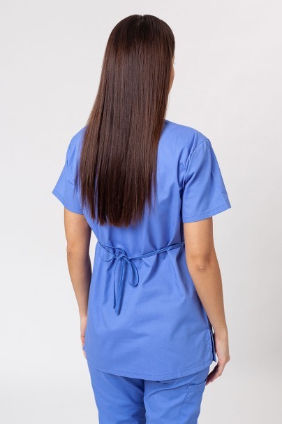 Komplet medyczny damski Dickies EDS Signature Wrap (bluza Mock, spodnie Pull-on) klasyczny błękit-3
