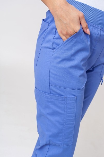 Komplet medyczny damski Dickies EDS Signature Wrap (bluza Mock, spodnie Pull-on) klasyczny błękit-10