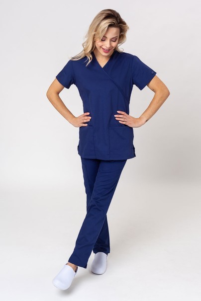 Bluza medyczna damska Dickies EDS Signature Mock ciemny granat-6