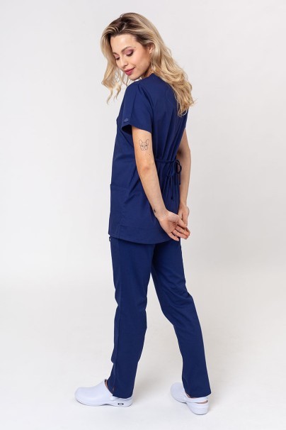 Bluza medyczna damska Dickies EDS Signature Mock ciemny granat-7