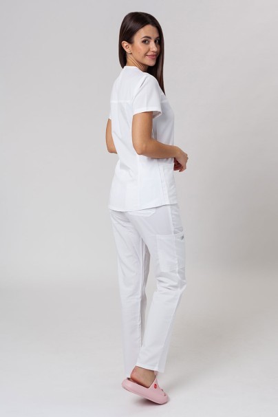 Spodnie medyczne damskie Dickies Balance Mid Rise białe-7