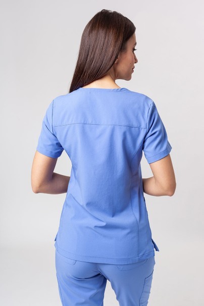 Bluza medyczna damska Maevn Momentum Asymetric klasyczny błękit-1