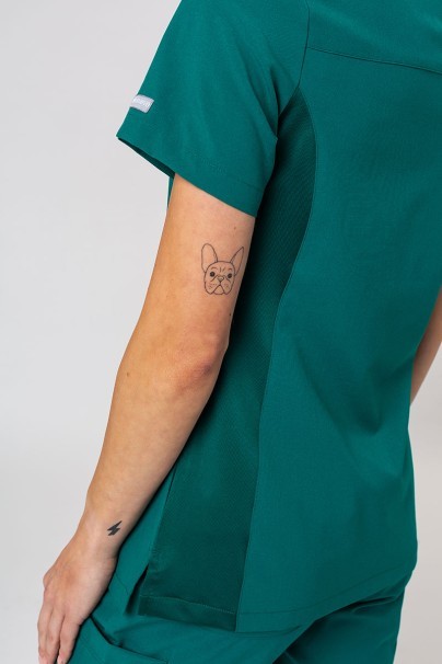 Komplet medyczny damski Maevn Momentum (bluza Asymetric, spodnie Jogger) zielony-6