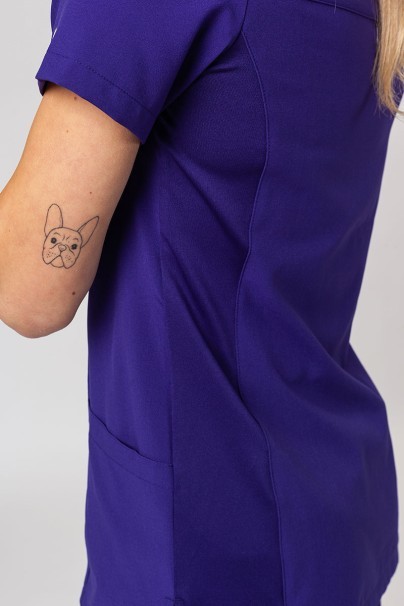 Komplet medyczny damski Maevn Momentum (bluza Asymetric, spodnie Jogger) fioletowy-9