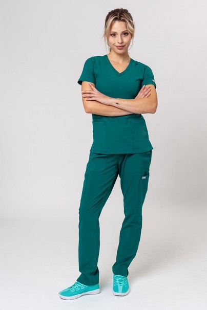 Spodnie medyczne damskie Maevn Momentum 6-pocket zielone-6
