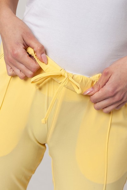 Spodnie damskie Maevn Matrix Impulse Stylish żółte-2