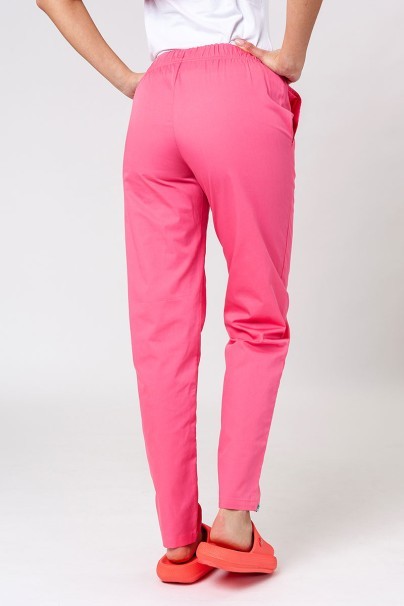 Spodnie medyczne damskie Sunrise Uniforms Basic Regular różowe-2