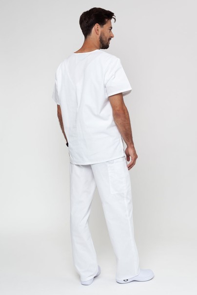 Bluza medyczna męska Cherokee Originals V-neck Top Men biała-8