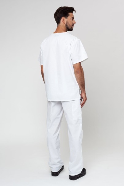 Bluza medyczna męska Cherokee Originals V-neck Top Men biała-7