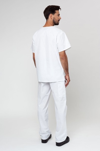 Bluza medyczna męska Cherokee Originals V-neck Top Men biała-7