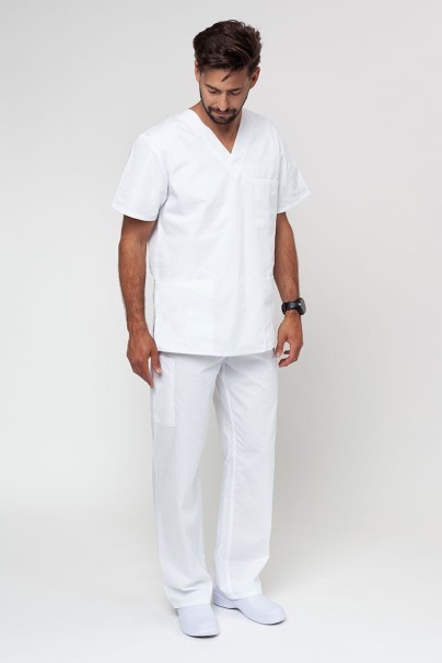 Komplet medyczny męski Cherokee Originals Men (bluza 4876, spodnie 4100) biały-2
