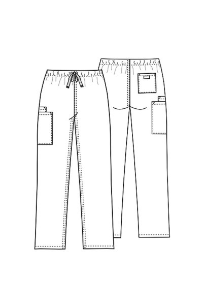 Komplet medyczny męski Cherokee Originals Men (bluza 4876, spodnie 4100) biały-16