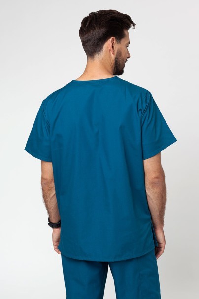 Bluza medyczna męska Cherokee Originals V-neck Top Men karaibski błękit-2