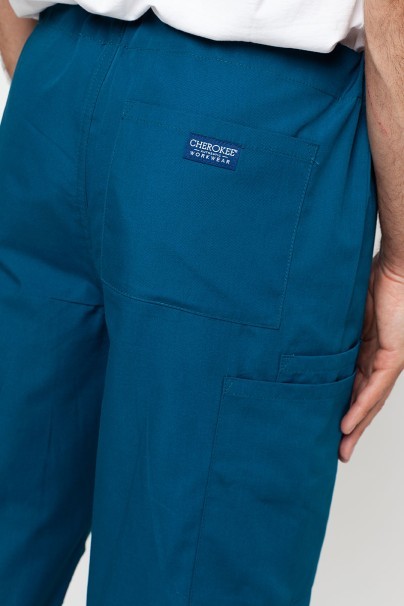 Komplet medyczny męski Cherokee Originals Men (bluza 4876, spodnie 4100) karaibski błękit-9