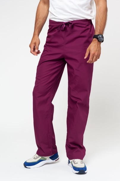 Komplet medyczny męski Cherokee Originals Men (bluza 4876, spodnie 4100) wiśniowy-7