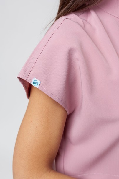 Bluza medyczna damska Uniforms World 518GTK™ Avant On-Shift pastelowy róż-3