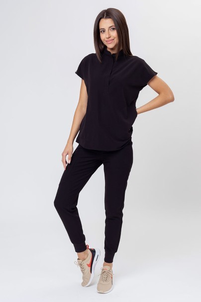 Bluza medyczna damska Uniforms World 518GTK™ Avant czarna-6