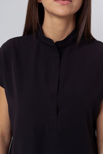 Bluza medyczna damska Uniforms World 518GTK™ Avant On-Shift czarna-2