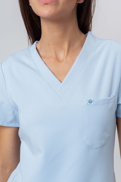 Bluza medyczna damska Uniforms World 518GTK™ Phillip błękitna-2