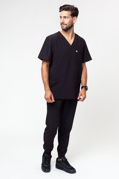 Bluza medyczna męska Uniforms World 309TS™ Louis czarna-5