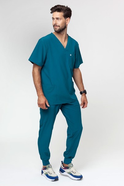 Spodnie medyczne męskie Uniforms World 309TS™ Louis karaibski błękit-6