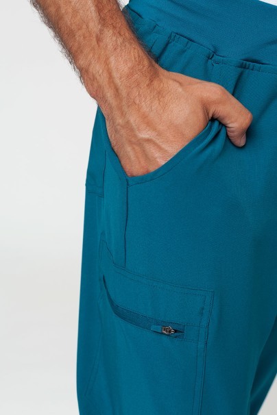Spodnie medyczne męskie Uniforms World 309TS™ Louis karaibski błękit-4