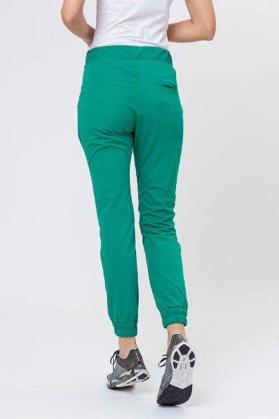 Spodnie medyczne damskie Sunrise Uniforms Premium Chill jogger zielone-2
