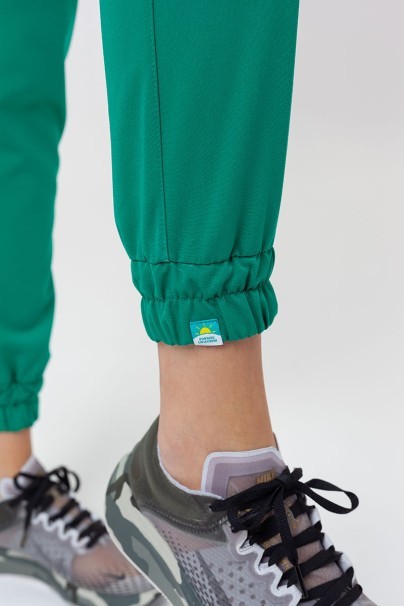 Spodnie medyczne damskie Sunrise Uniforms Premium Chill jogger zielone-5