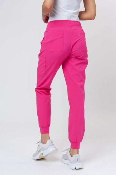 Komplet medyczny damski Maevn Momentum (bluza Asymetric, spodnie Jogger) różowy-10