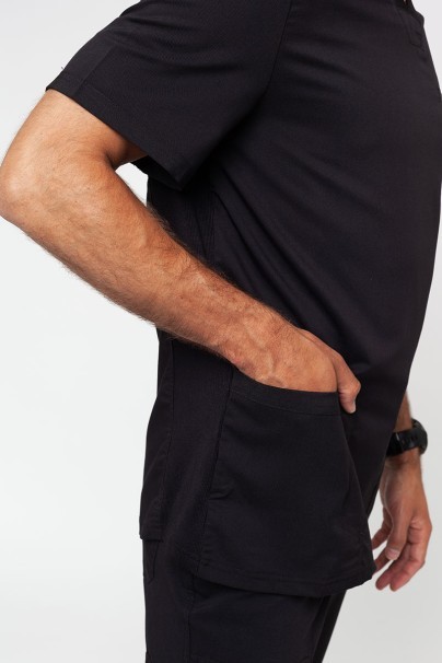 Bluza medyczna męska Dickies Balance Men V-neck czarna-3
