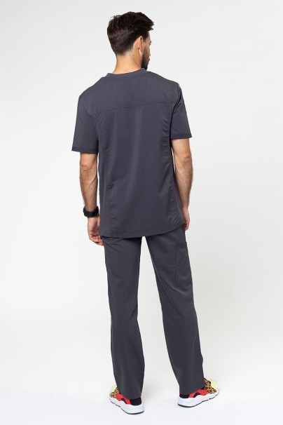 Bluza medyczna męska Dickies Balance Men V-neck szara-7