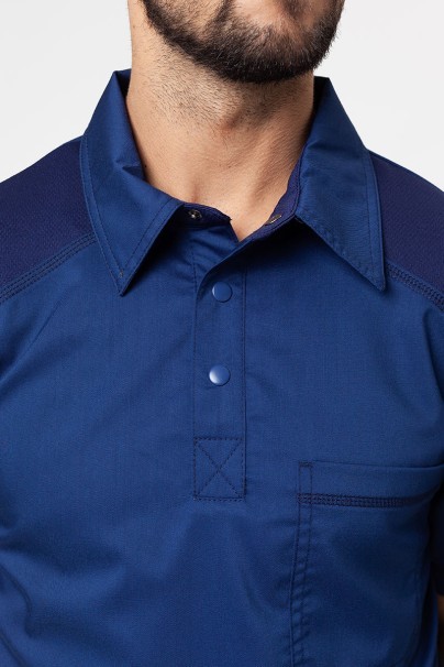 Bluza/koszulka medyczna męska Cherokee Revolution Active Men Polo ciemny granat-2