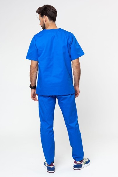 Komplet medyczny męski Sunrise Uniforms Basic Classic (bluza Standard, spodnie Regular) królewski granat-1