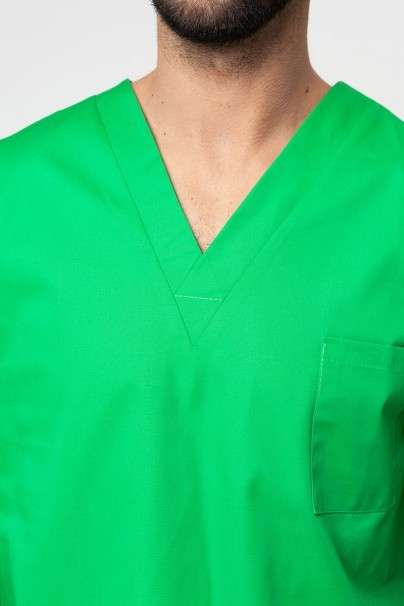 Bluza medyczna męska Sunrise Uniforms Basic Standard jabłkowa zieleń-2