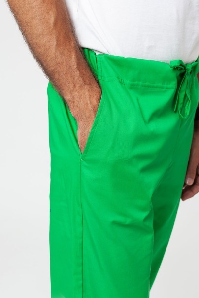 Komplet medyczny męski Sunrise Uniforms Basic Classic (bluza Standard, spodnie Regular) jabłkowa zieleń-10