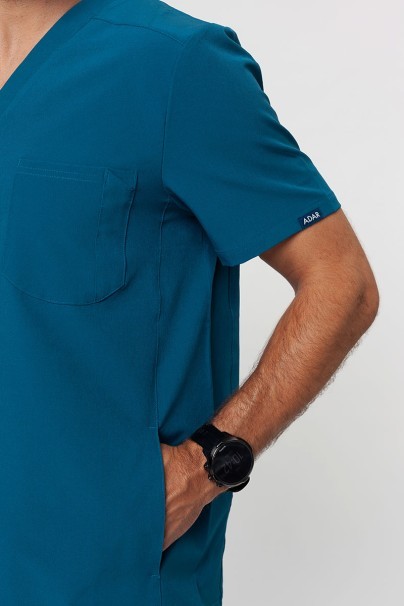 Komplet medyczny męski Adar Cargo karaibski błękit (z bluzą Modern)-5