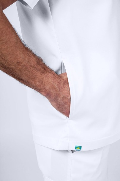 Bluza medyczna męska Sunrise Uniforms Premium Dose biała-4