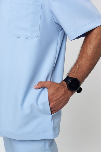 Komplet medyczny męski Sunrise Uniforms Premium Men (bluza Dose, spodnie Select jogger) błękitny-5
