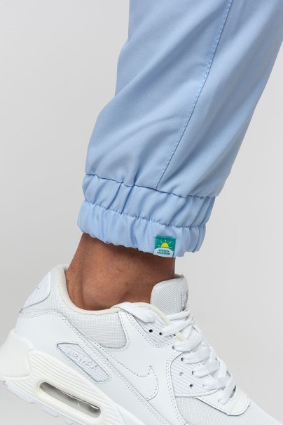 Komplet medyczny męski Sunrise Uniforms Premium Men (bluza Dose, spodnie Select jogger) błękitny-11