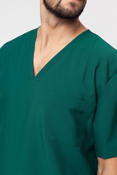 Komplet medyczny męski Sunrise Uniforms Premium Men (bluza Dose, spodnie Select jogger) butelkowa zieleń-5