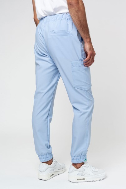 Spodnie medyczne męskie Sunrise Uniforms Premium Select jogger błękitne-2