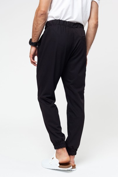 Spodnie medyczne męskie Sunrise Uniforms Premium Select jogger czarne-1